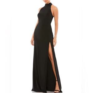 IEENA FOR MAC DUGGAL Cut-Out Sleeveless Evening Dress